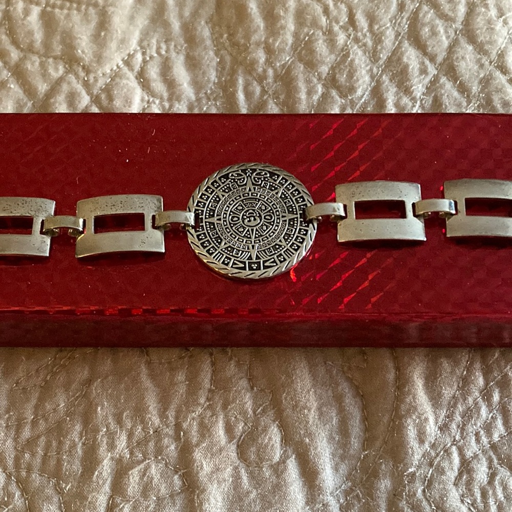 Genuine Mexican 925 silver bracelet
